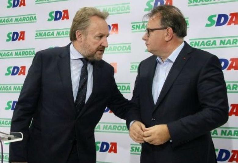 Bakir Izetbegović i Nermin Nik&scaron;ić. Screenshot