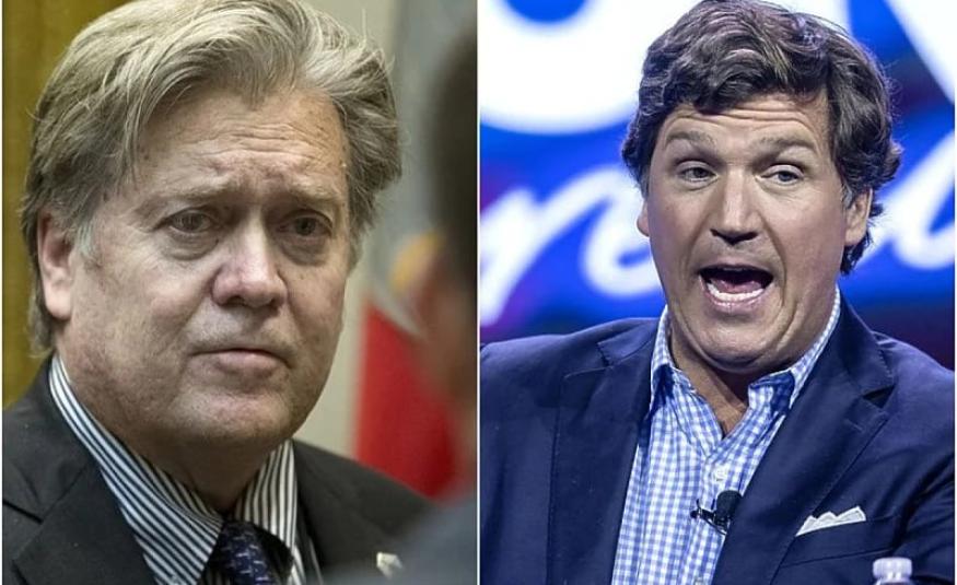 Steven Bannon i Tucker Carlson