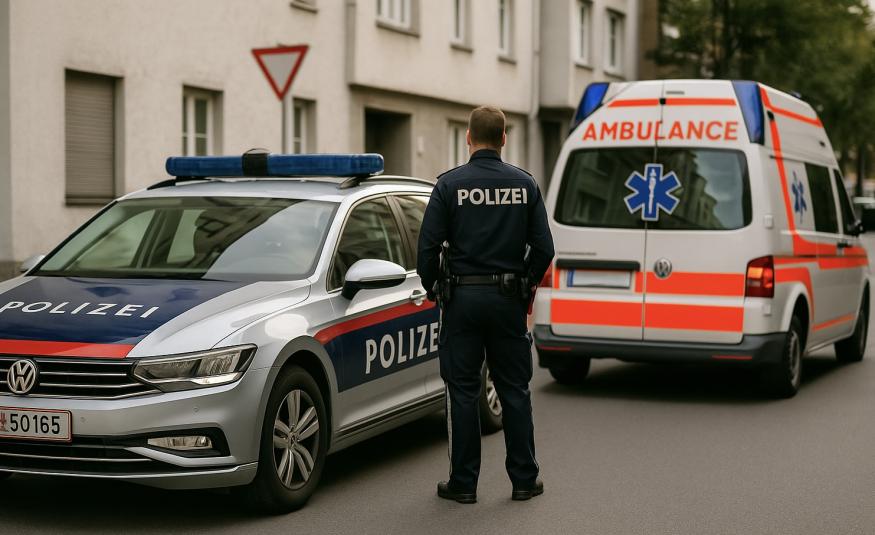 Polizei ambulance