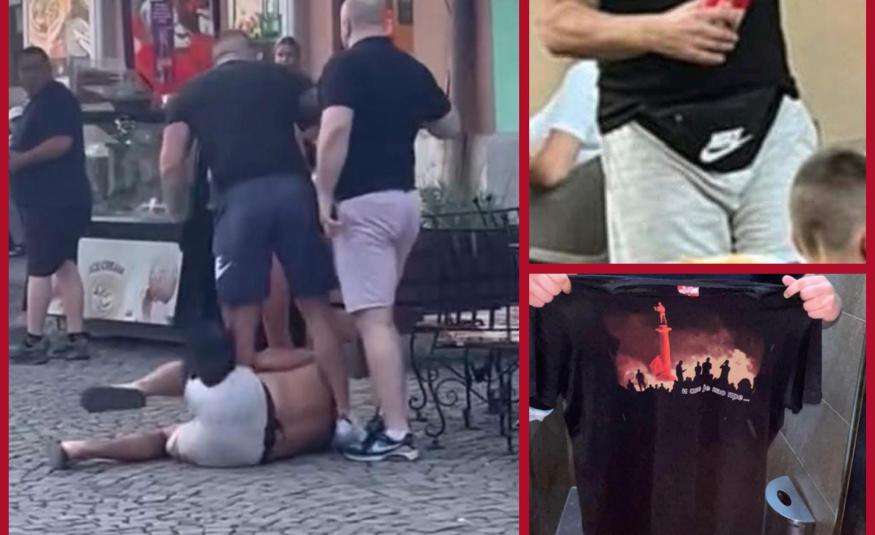 Policajac u cetnickoj majici