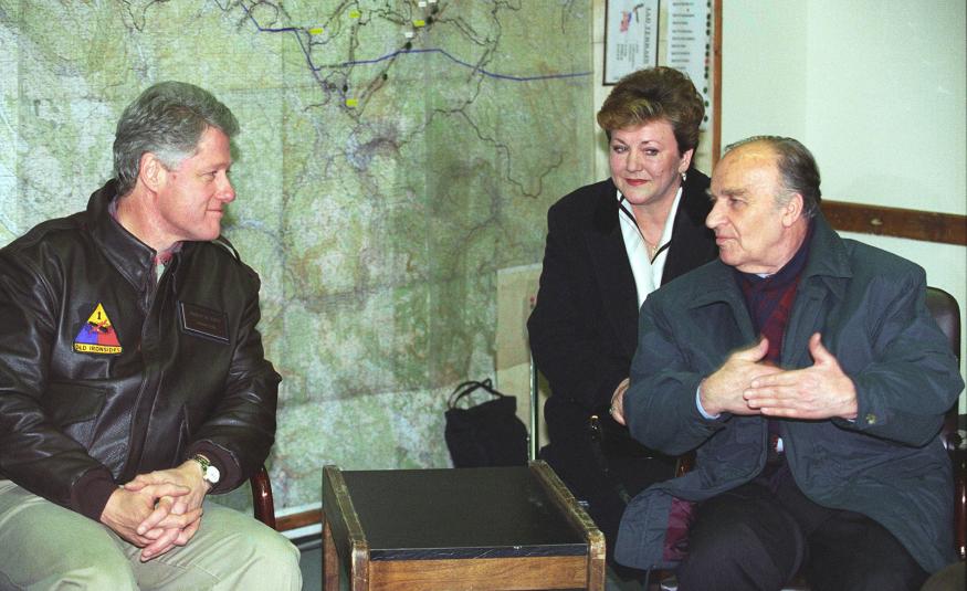 izetbegovic i clinton