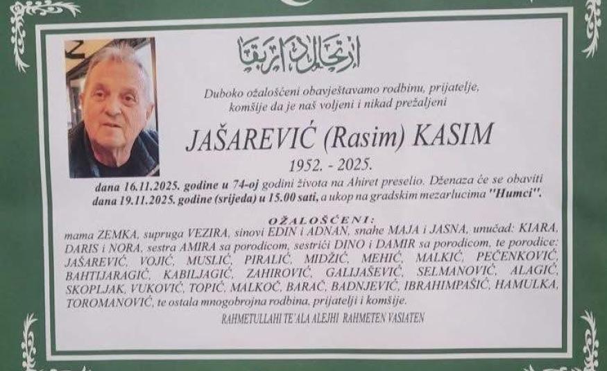 Jašarević (Rasim) Kasim