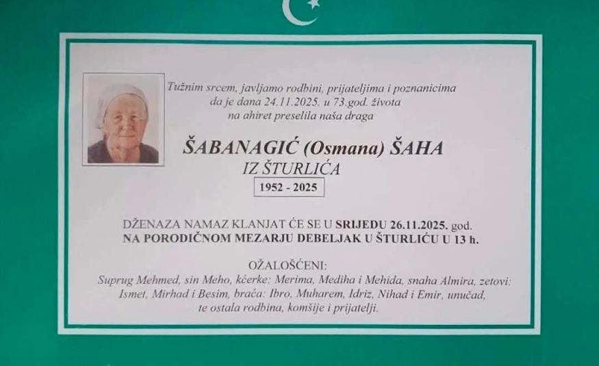 Šabanagić (Osmana) Šaha