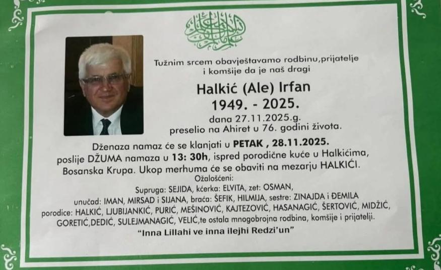 Halkić (Ale) Irfan
