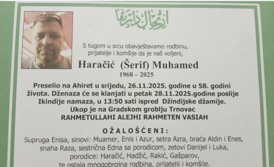 Haračić (Šerif) Muhamed