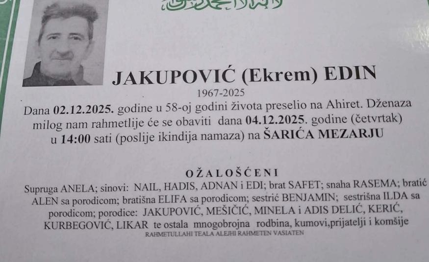 Jakupović (Ekrem) Edin