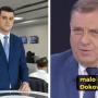 Gorislav Papić i Milorad Dodik. Screenshot