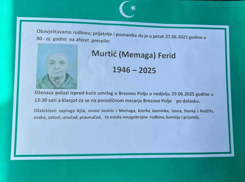 Murtić (Memaga) Ferid