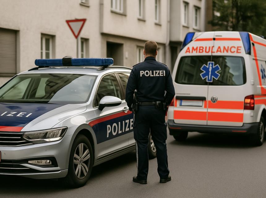 Polizei ambulance