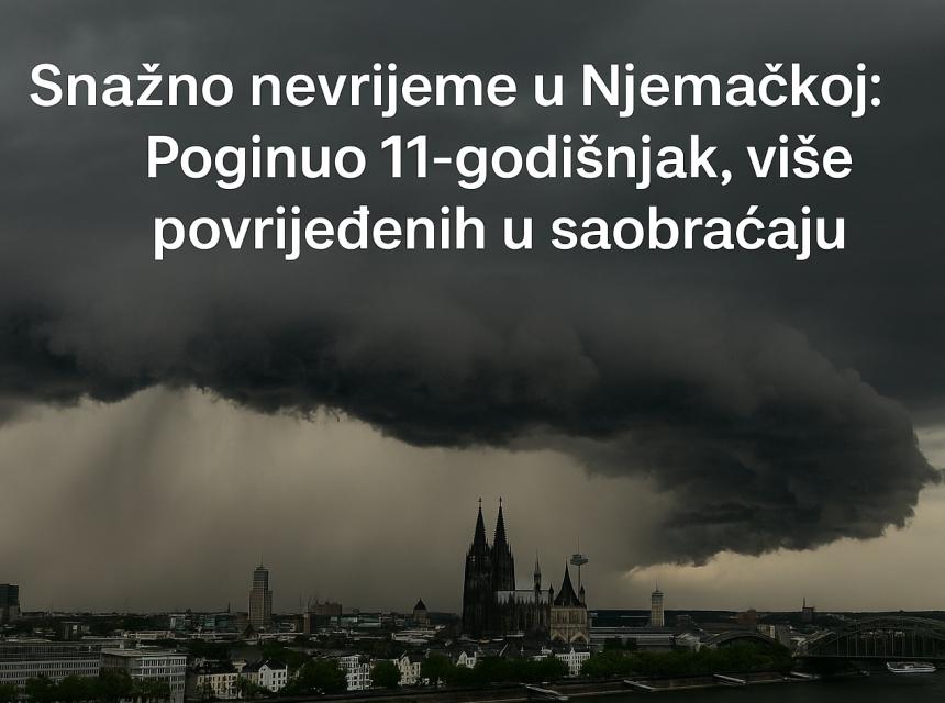Nevrijeme u njemackoj