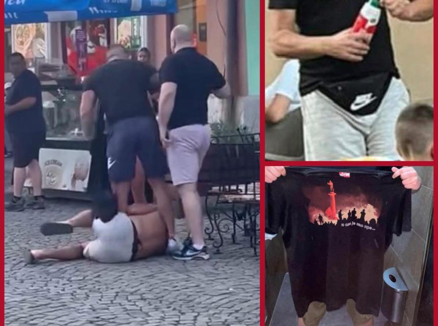 Policajac u cetnickoj majici