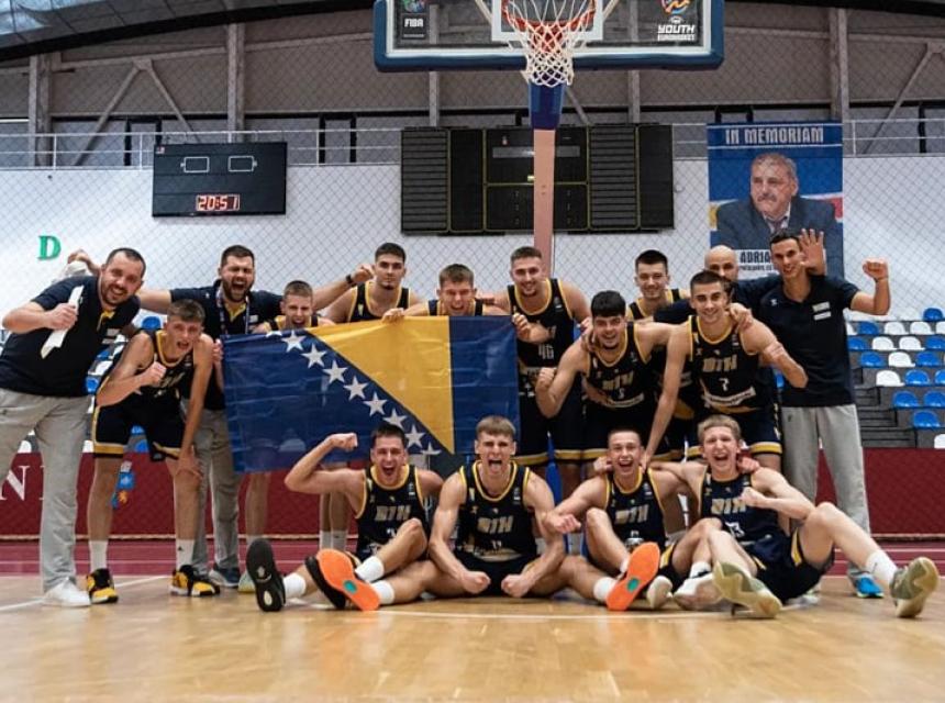 košarkaši bih juniori