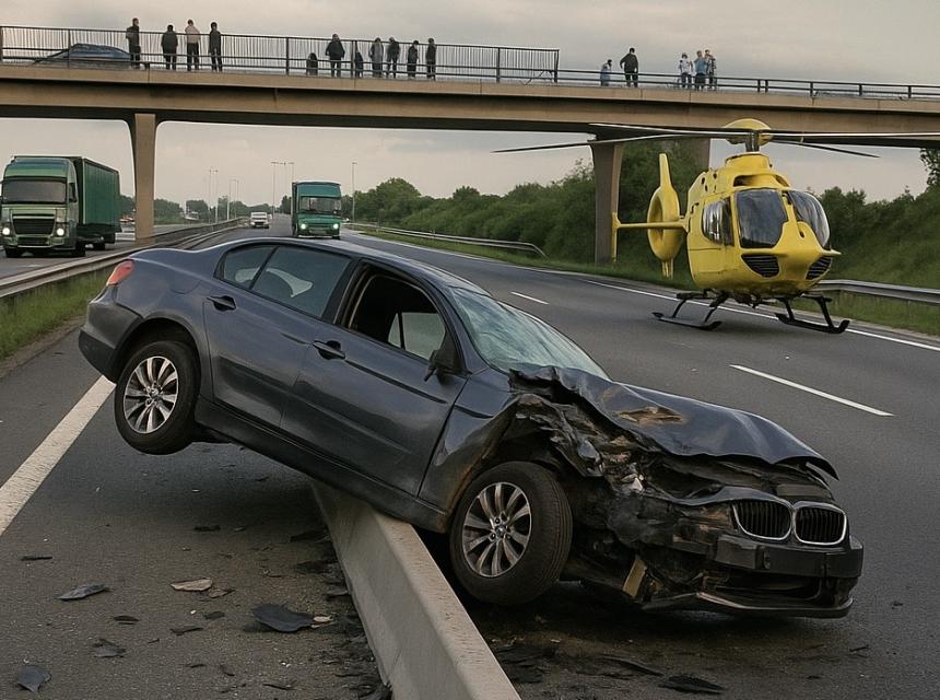 Saobracajna nesreca ilustracija cazinnet