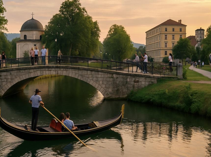 Una venecija ilustracija cazinnet