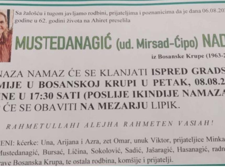 Mustedanagić (ud. Mirsad–Ćipo) Nadap