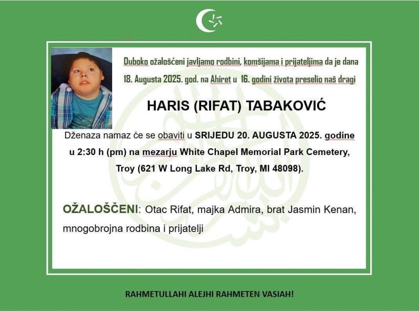 HARIS (RIFAT) TABAKOVIĆ