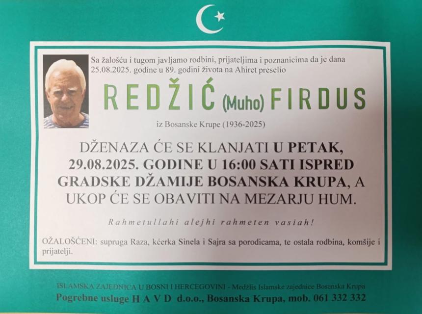 REDŽIĆ (Muho) FIRDUS