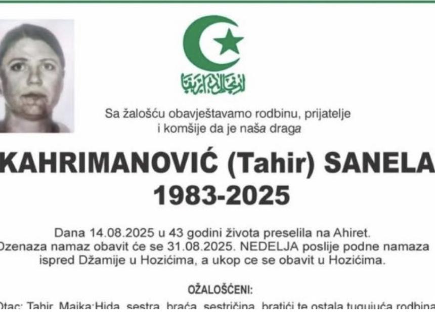 Kahrimanović (Tahir) Sanela