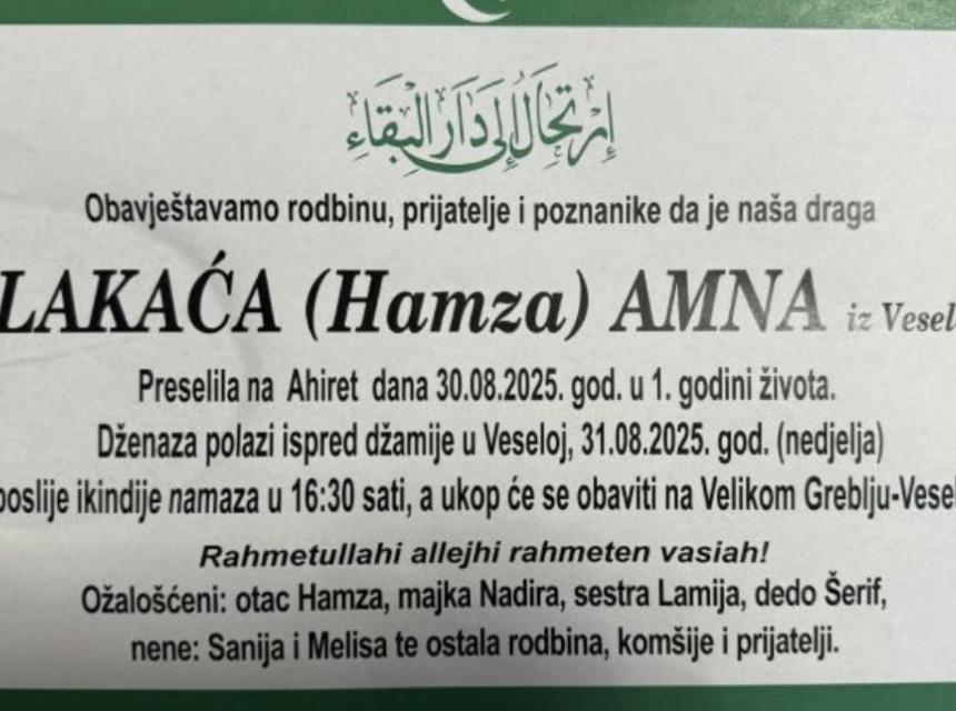 LAKAĆA (Hamza) AMNA 