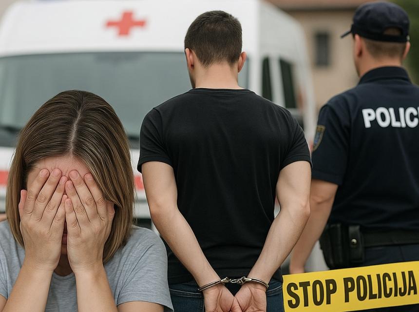 Ilustracija policija nasilje cazinnet