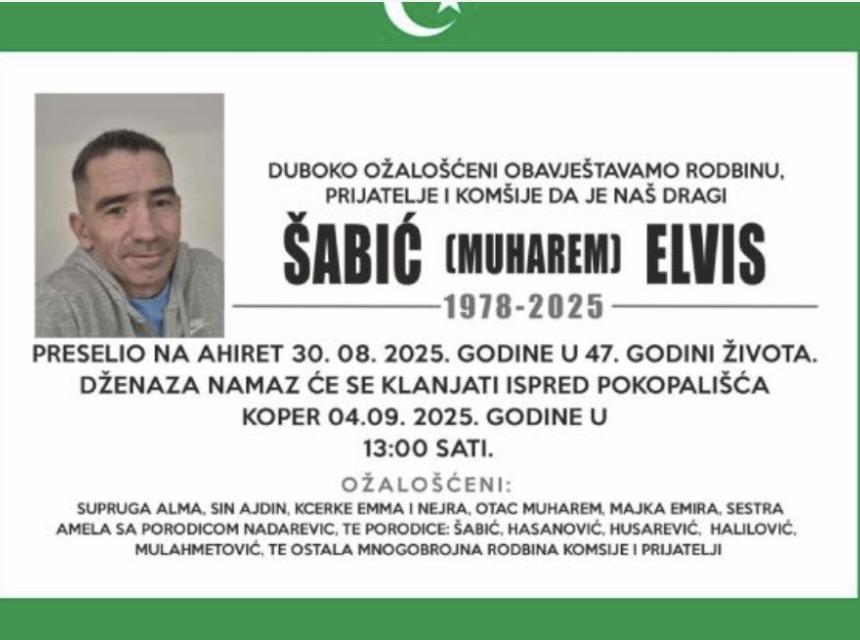 Šabić (Muharem) Elvis