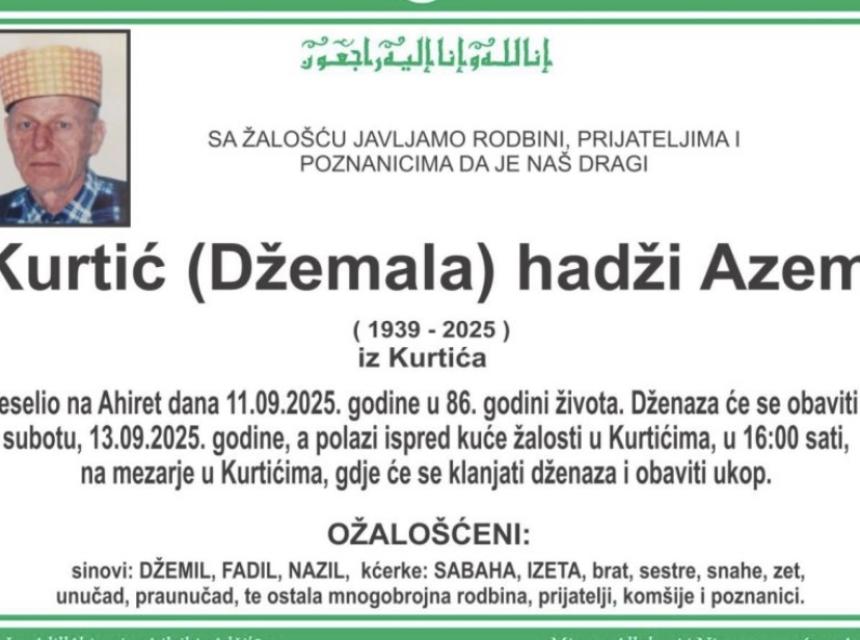 Kurtić (Džemala) hadži Azem