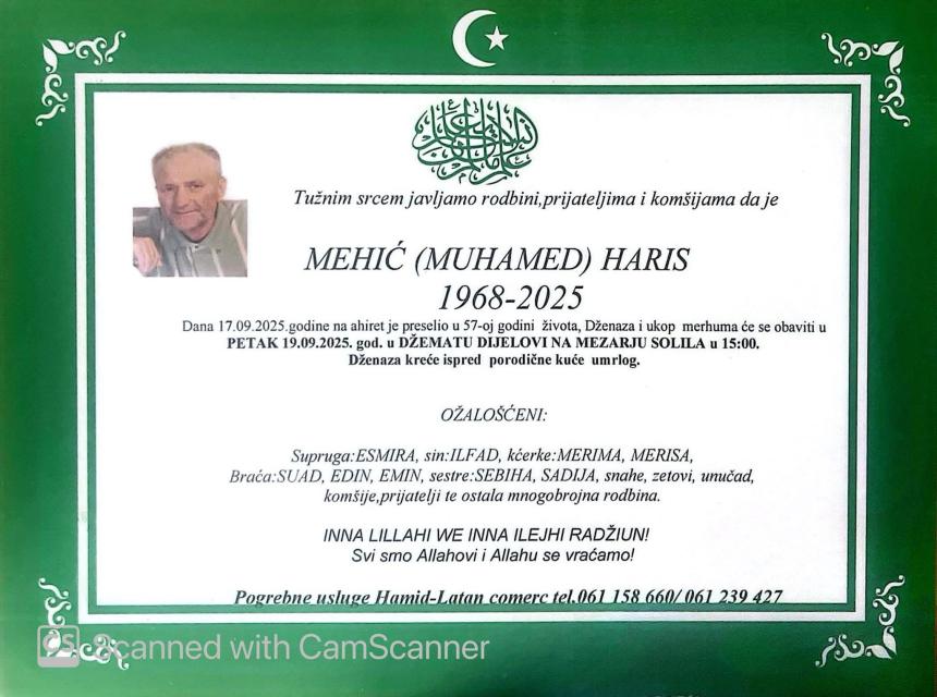 Mehić (Muhamed) Haris