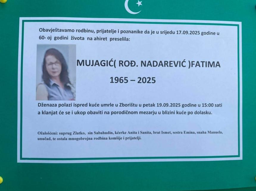 Mujagić (rođ. Nadarević) Fatima