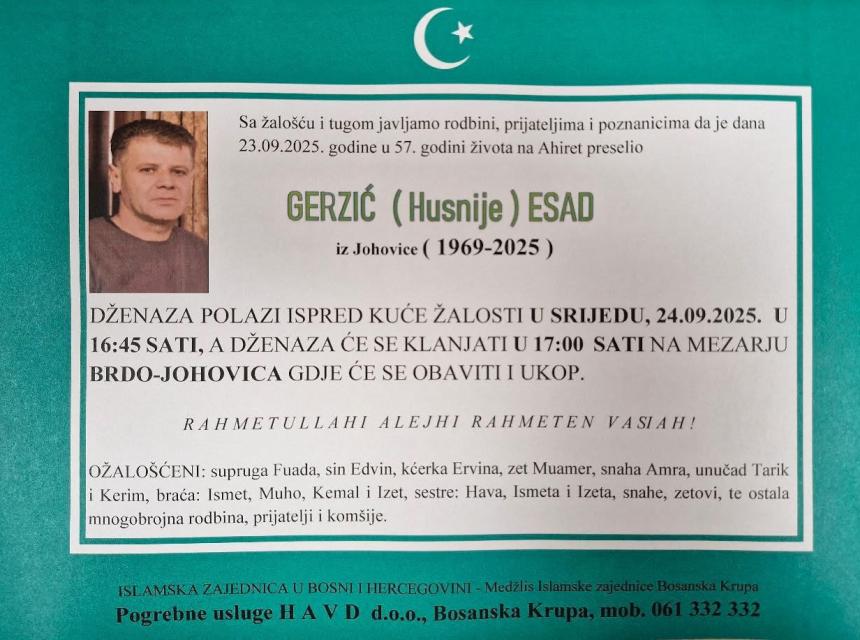 Gerzić (Husnije) Esad 