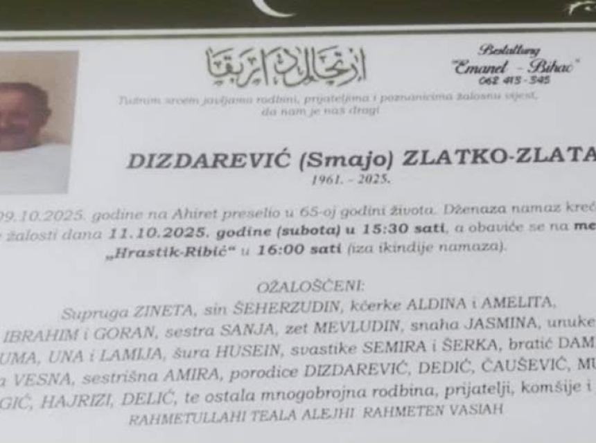 Dizdarević (Smajo) Zlatko–Zlatan