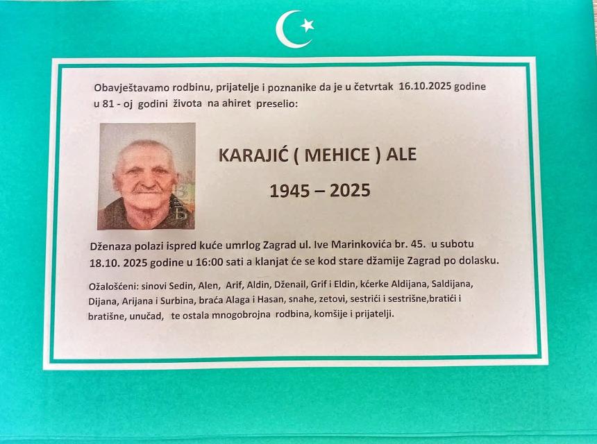 Karajić (Mehice) Ale