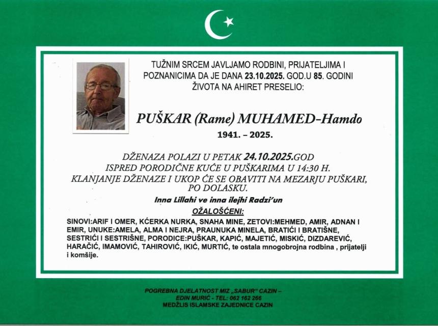 Puškar (Rame) Muhamed-Hamdopp