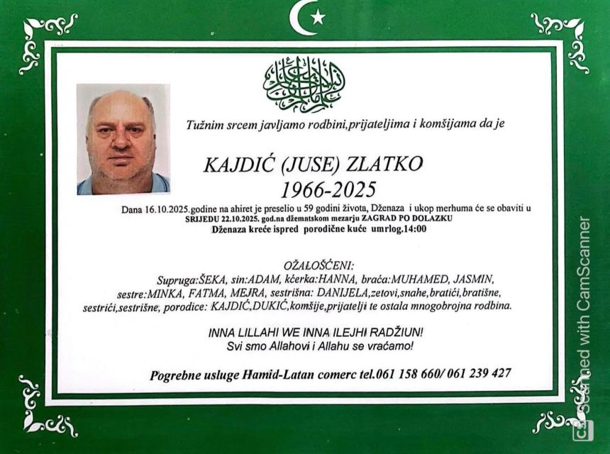 KAJDIĆ (Juse) Zlatko