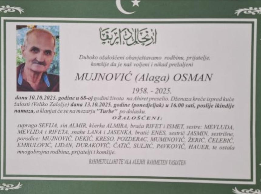 Mujnović (Alaga) Osman