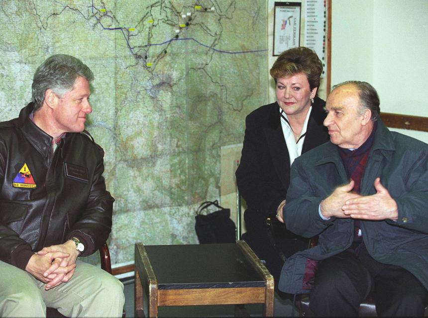 izetbegovic i clinton