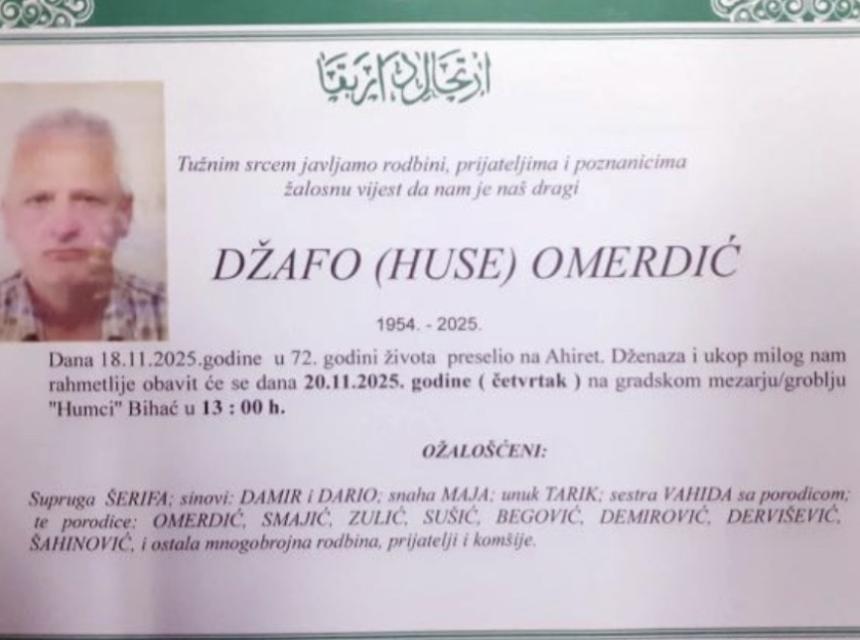 Džafo (Huse) Omerdić