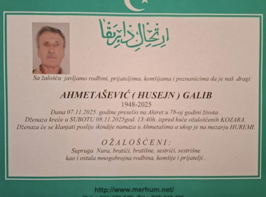 Ahmetašević (Husejn) Galib