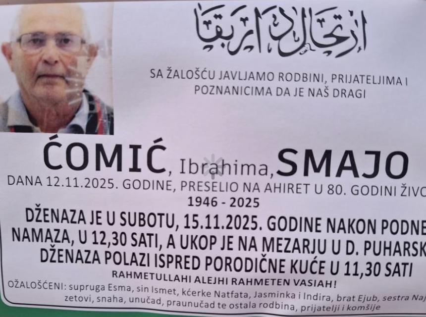 Ćomić, Ibrahim, Smajo