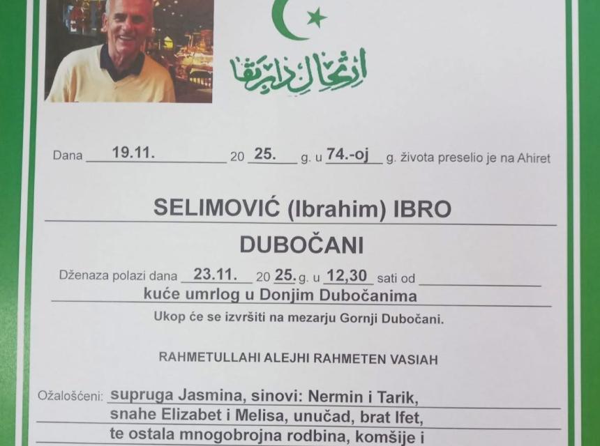 Selimović (Ibrahim) Ibro