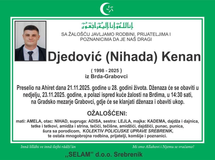 Djedović (Nihada) Kenan