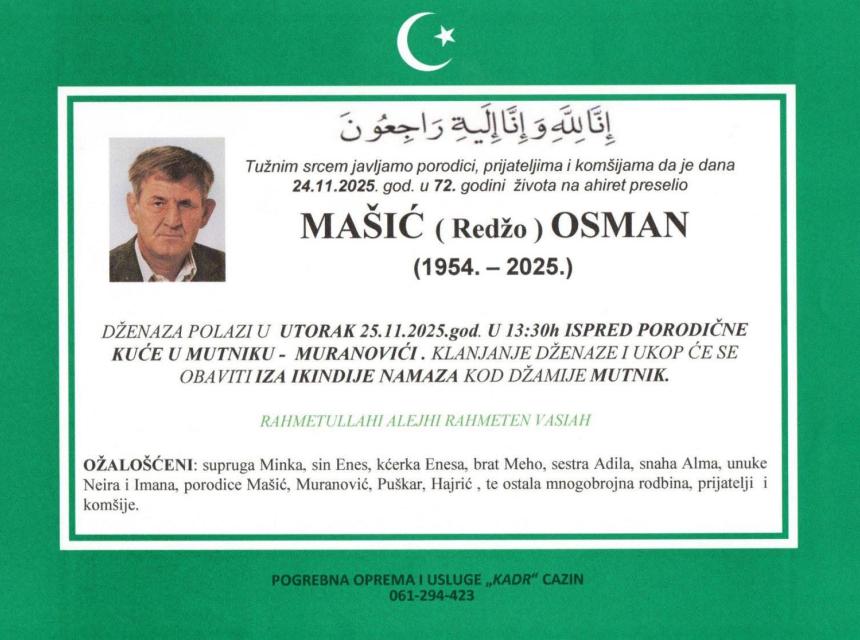Mašić (Redžo) Osman