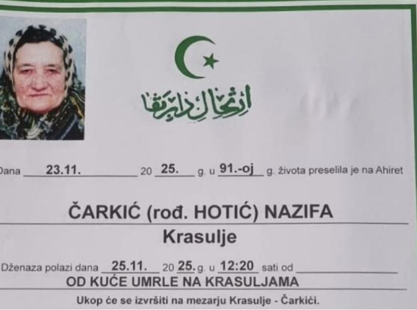 Čarkić (rođ. Hotić) Nazifa