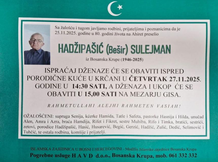 Hadžipašić (Bešir) Sulejman
