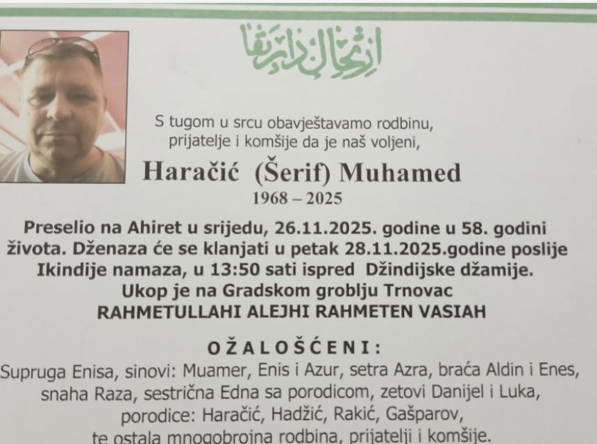 Haračić (Šerif) Muhamed