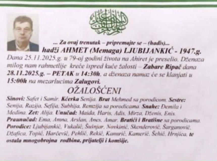 Hadži Ahmet (Memaga) Ljubijankić