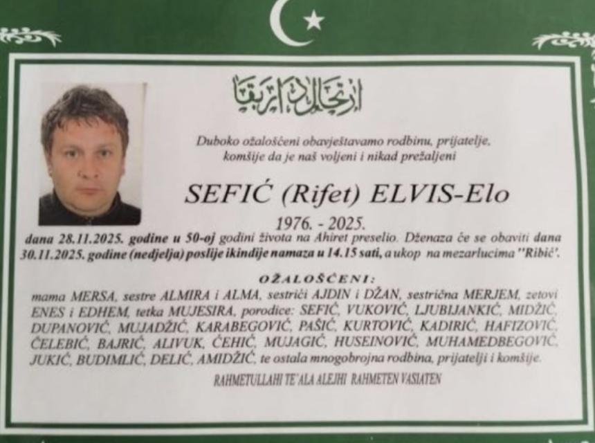 Sefić (Rifet) Elvis – Elo