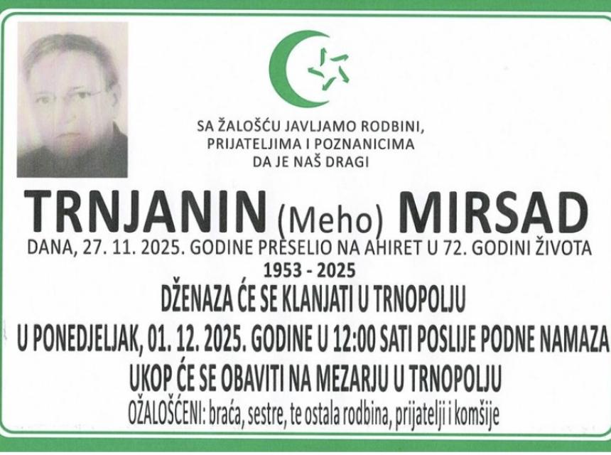 Trnjanin (Meho) Mirsad