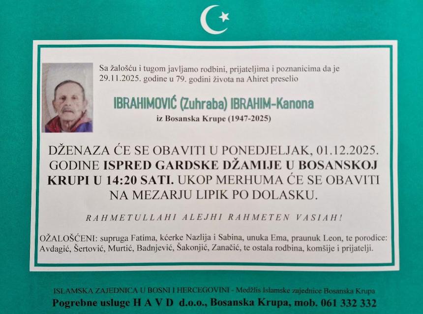 Ibrahimović (Zuhraba) Ibrahim 