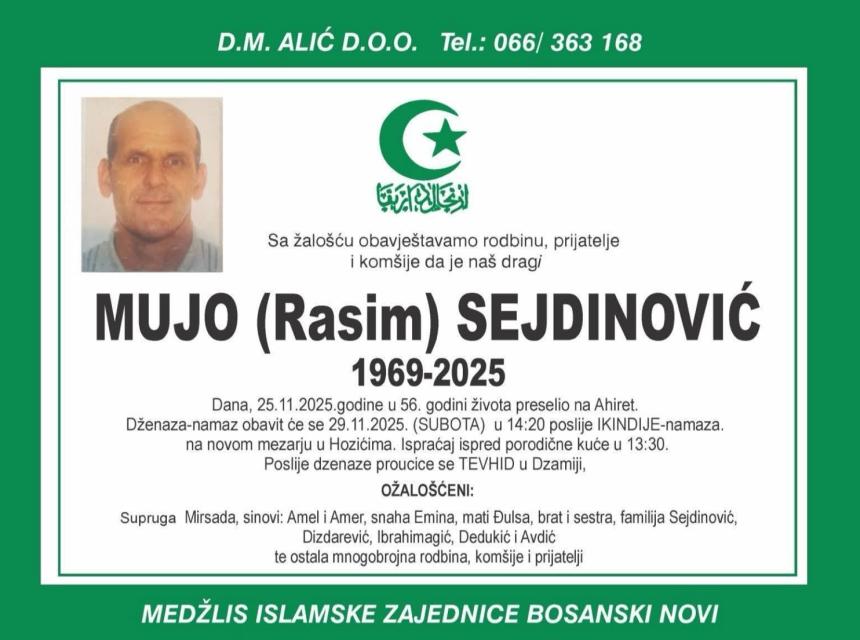 Mujo (Rasim) Sejdinović