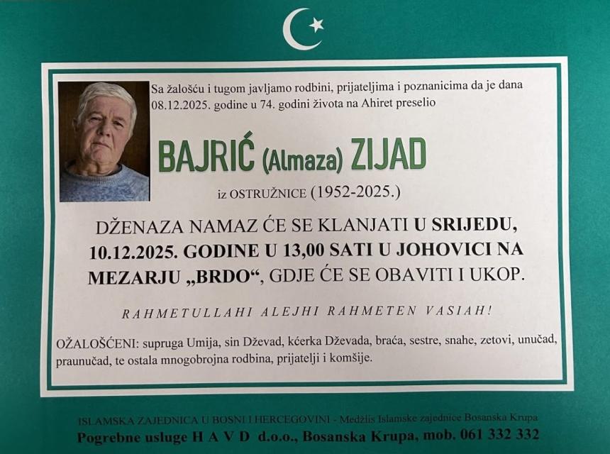 Bajrić (Almaza) Zijad